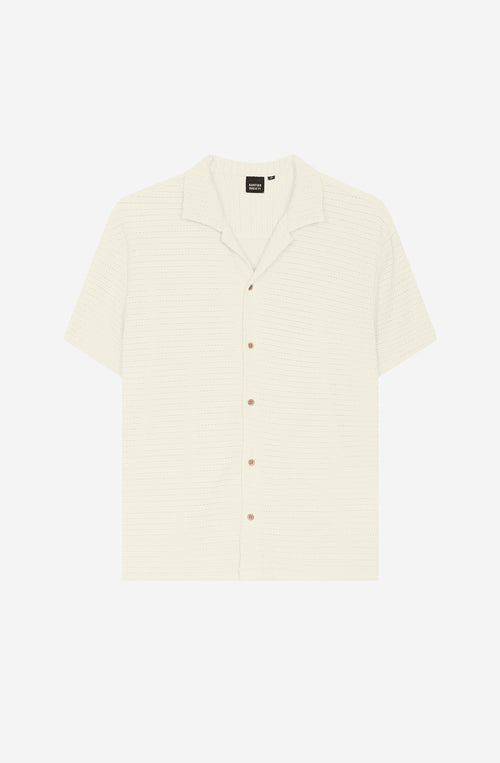 Ivory Crochet Shirt