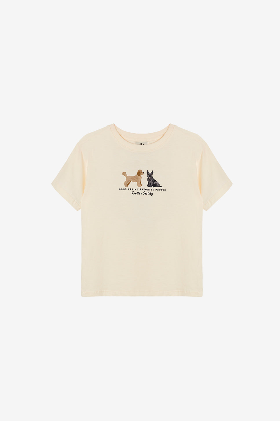 Camiseta Puppies Elliott Ivory