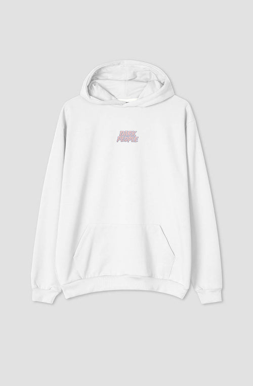 Sudadera Dark People Organic Cotton White