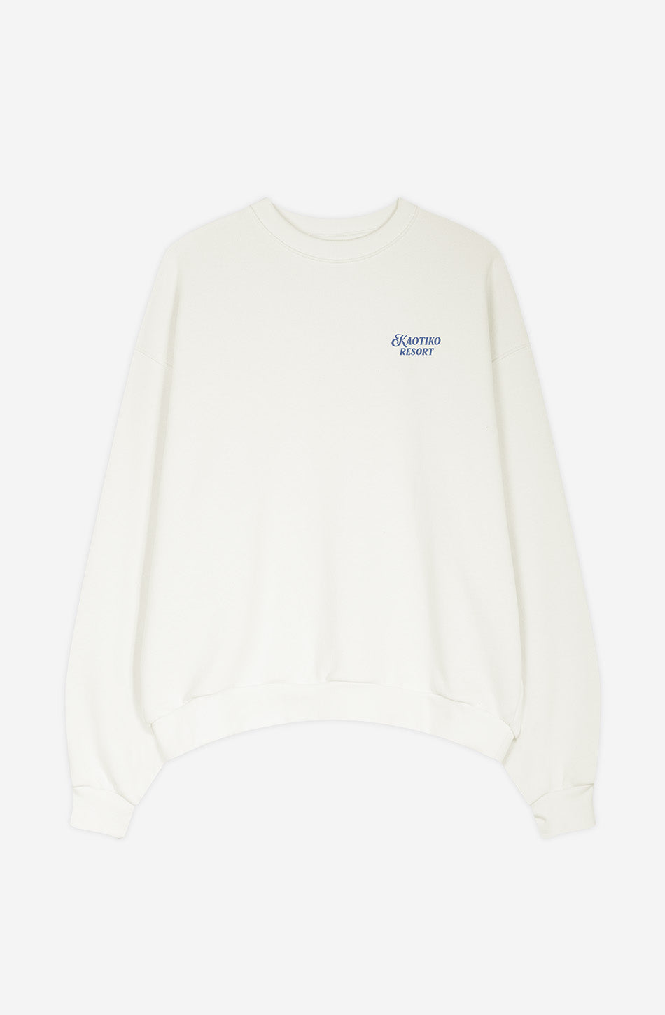 Sudadera Kaotiko Resort Organic Cotton Ivory