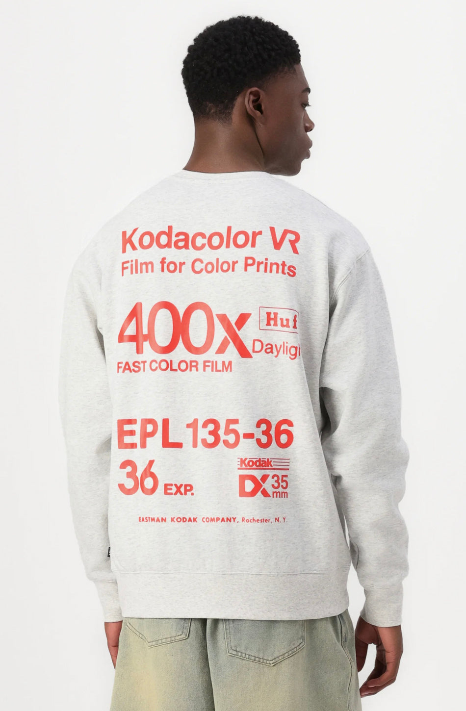 Sudadera HUF Golden Hour Ash Grey