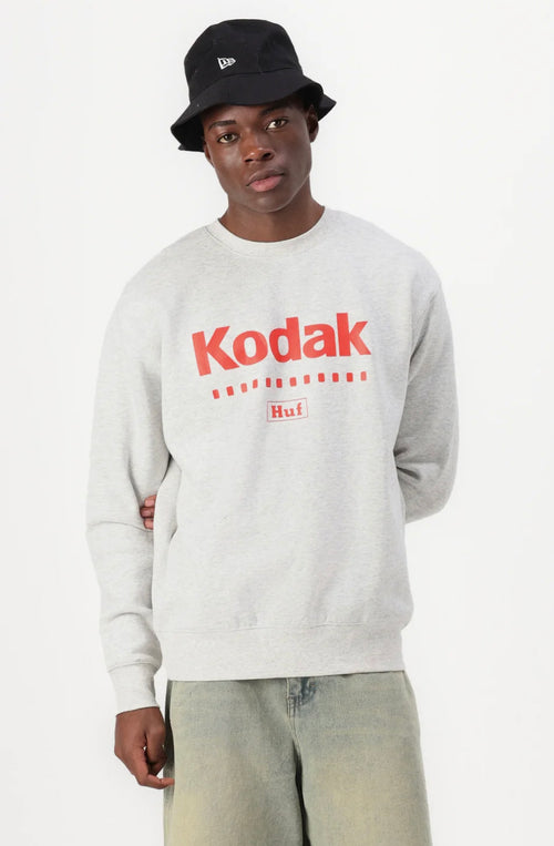 HUF Golden Hour Ash Gray Sweatshirt