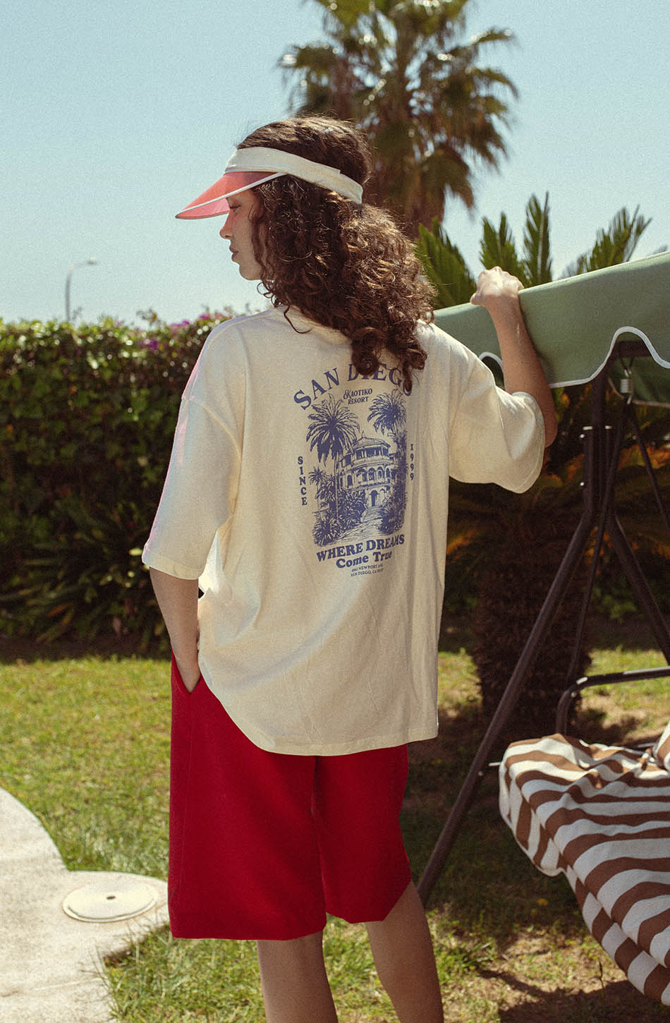 Camiseta Kaotiko Resort Ivory