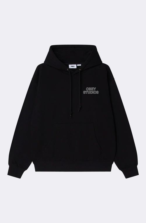 Obey Studios Palette Black Sweatshirt