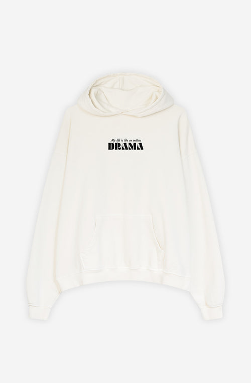 Washed Drama Ivory Sweatshirt