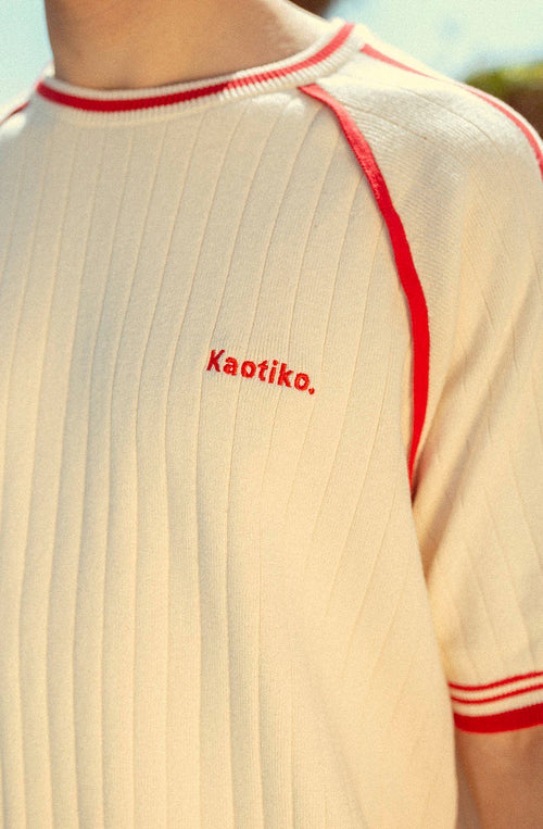 Polo Vintage Ivory/ Red