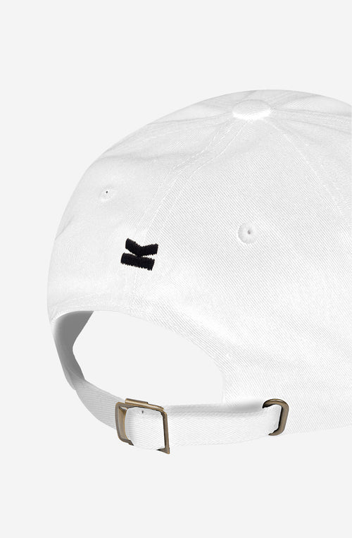 Branding White Cap