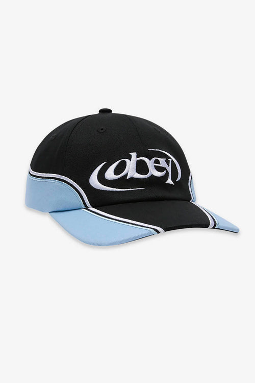 Gorra Obey Speedway Velcro Black