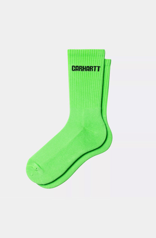 Calcetines Carhartt WIP Industry Lumo Green / Black