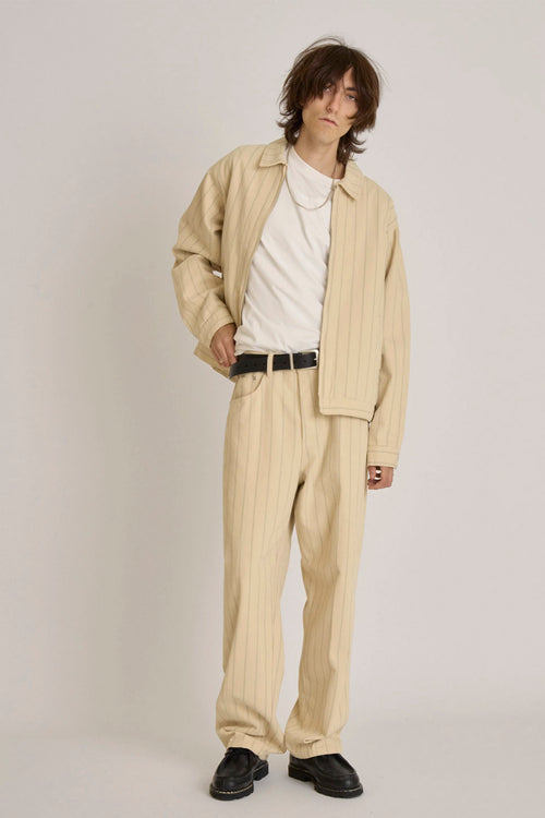 Obey Classic Baggy Stripe Denim Pelican Pants