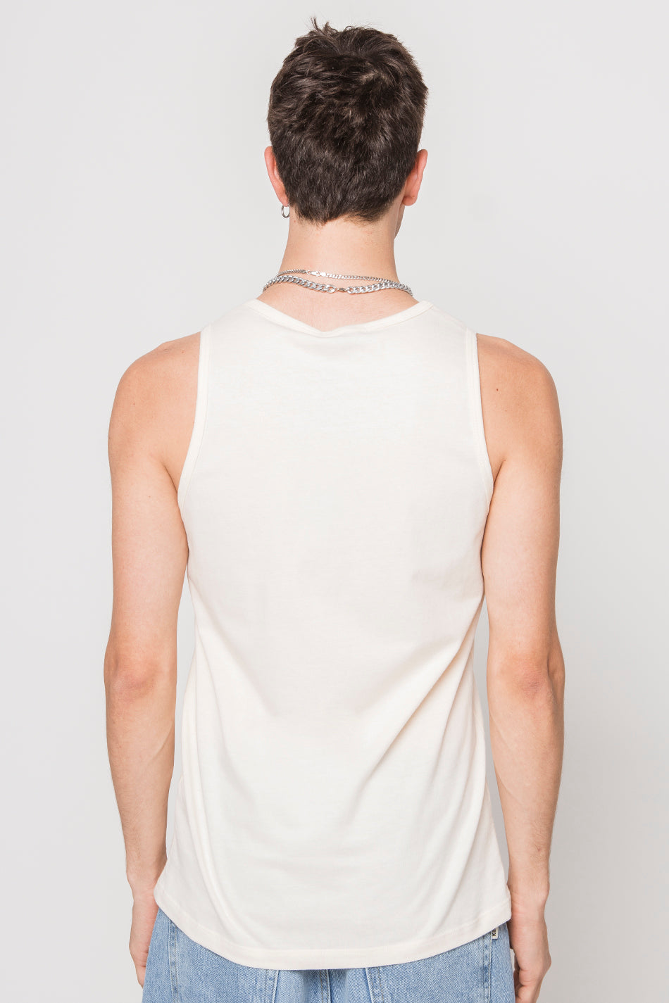 Tank Top Kaotiko Palms Ivory