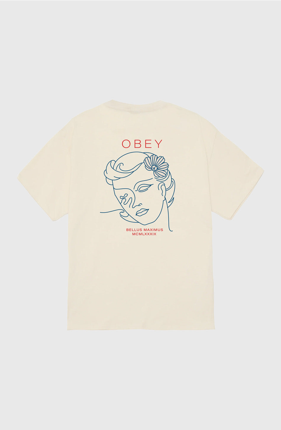 Camiseta Obey Bella Maximus Cream