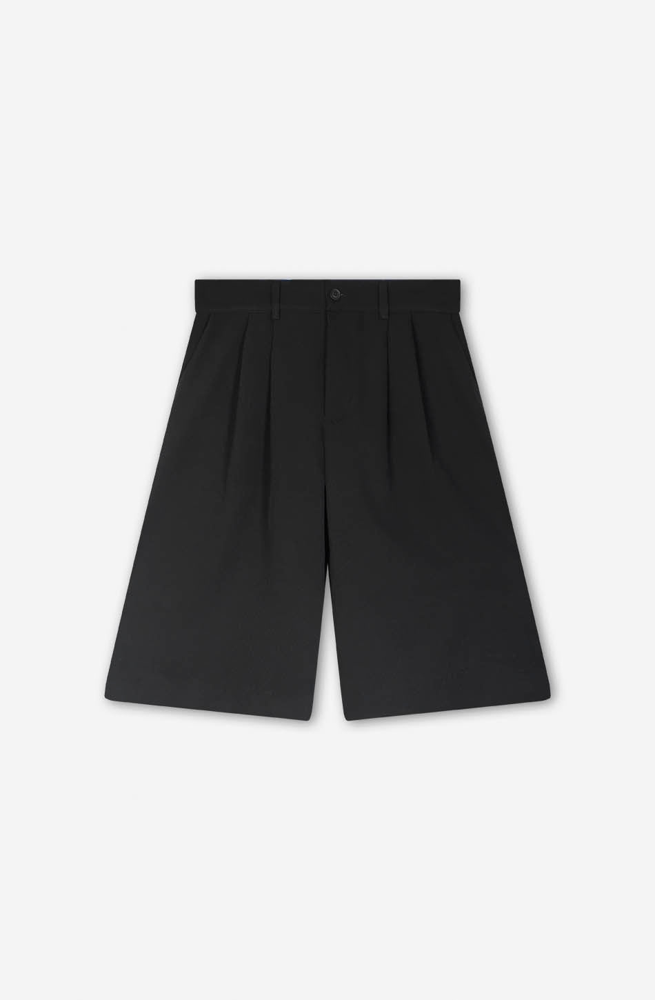 Bermuda Wide Leg Pinzas Black Kaotiko bermuda-wide-leg-pinzas-black-kaotiko