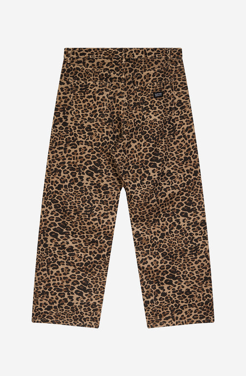 Pantalón Loose Leopard Brown