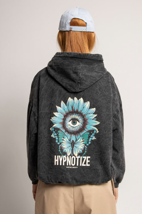 Sudadera Washed Hypnotize Black