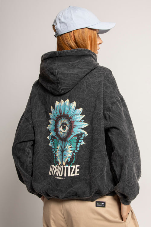 Sudadera Washed Hypnotize Black