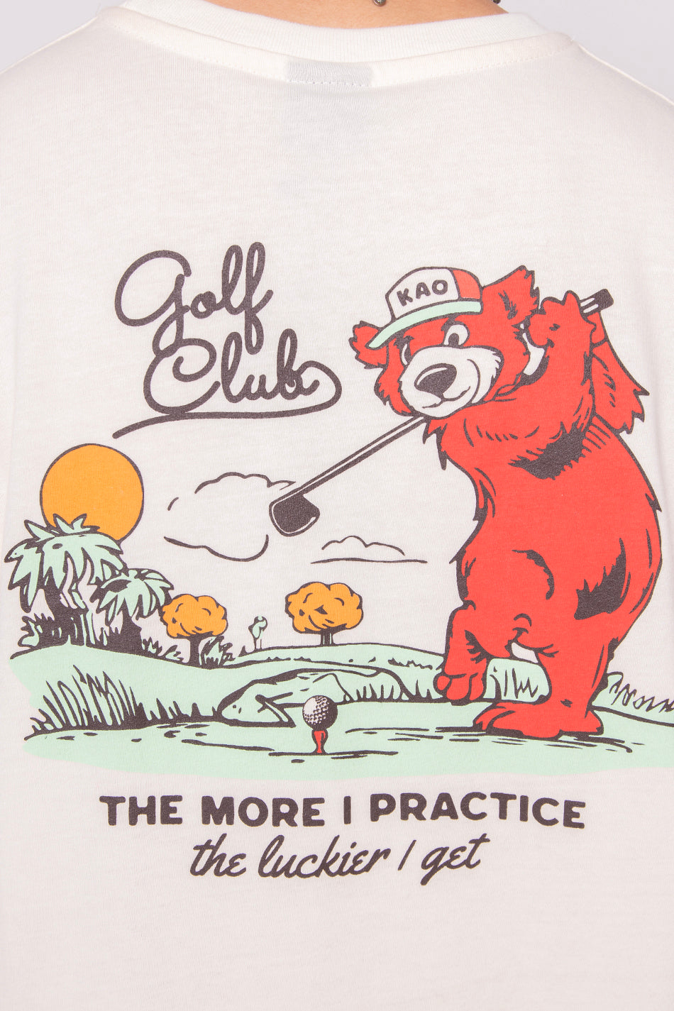 Camiseta Golf Club Ivory