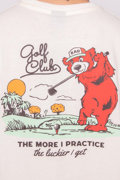 Camiseta Golf Club Ivory