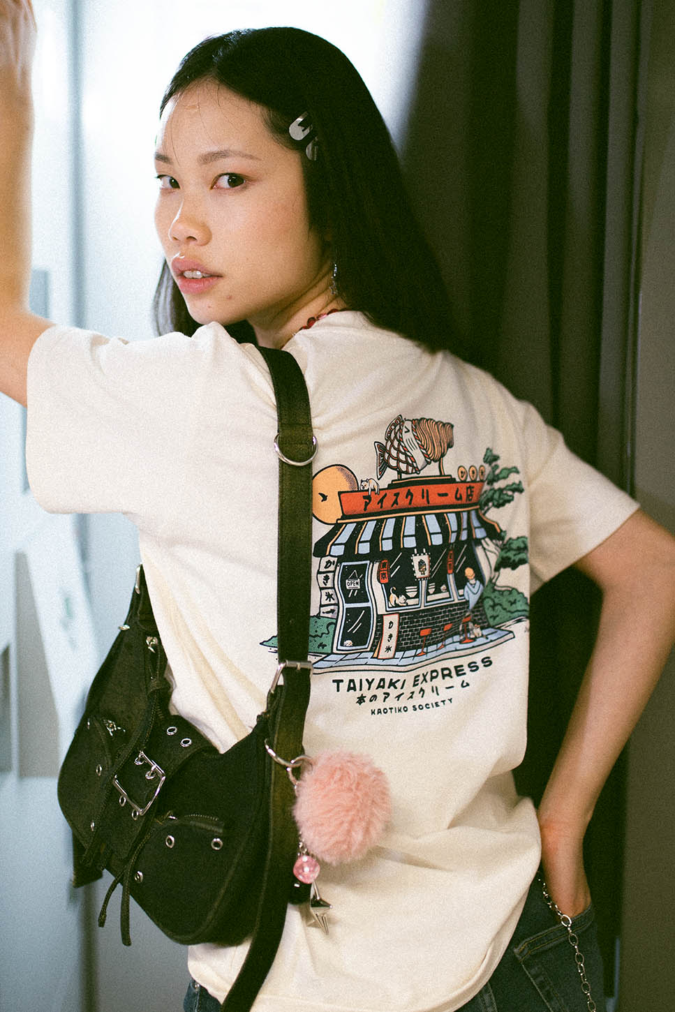Camiseta Organic Cotton Taiyaki Ivory