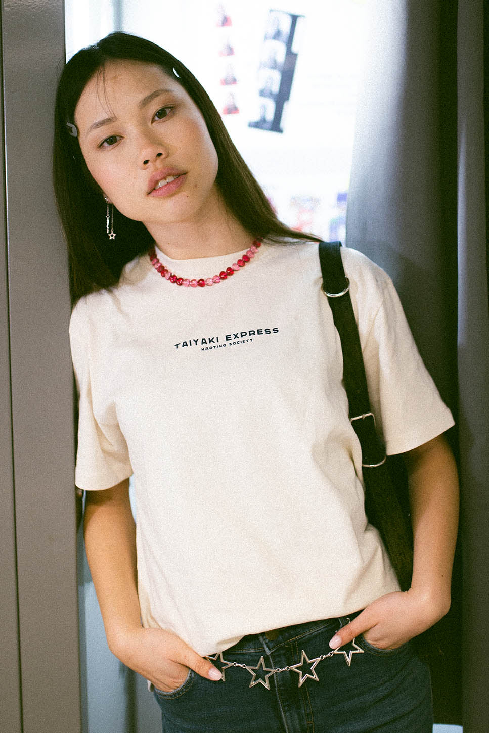 Camiseta Organic Cotton Taiyaki Ivory