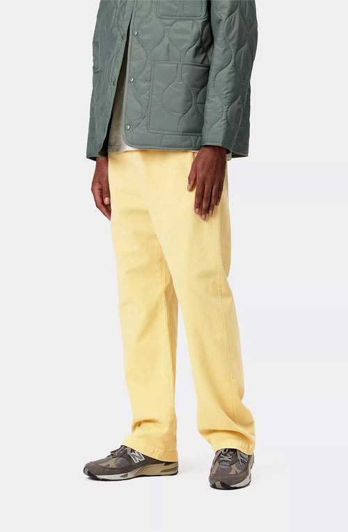 Pantalones Carhartt WIP Loyde Stretch Air Yellow