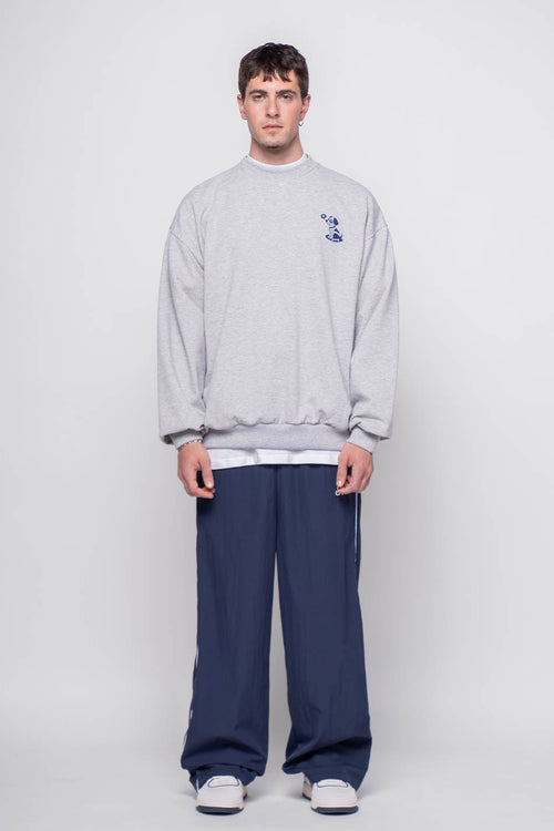 Doing Nothing Gray Sweatshirt