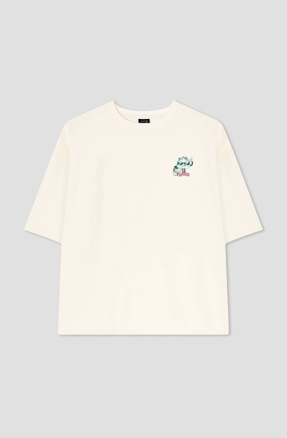 Camiseta When In Doubt Organic Cotton Ivory