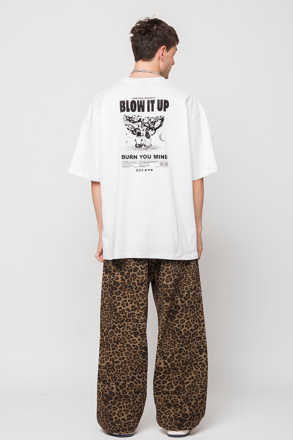 Camiseta Blow It Up Organic Cotton White