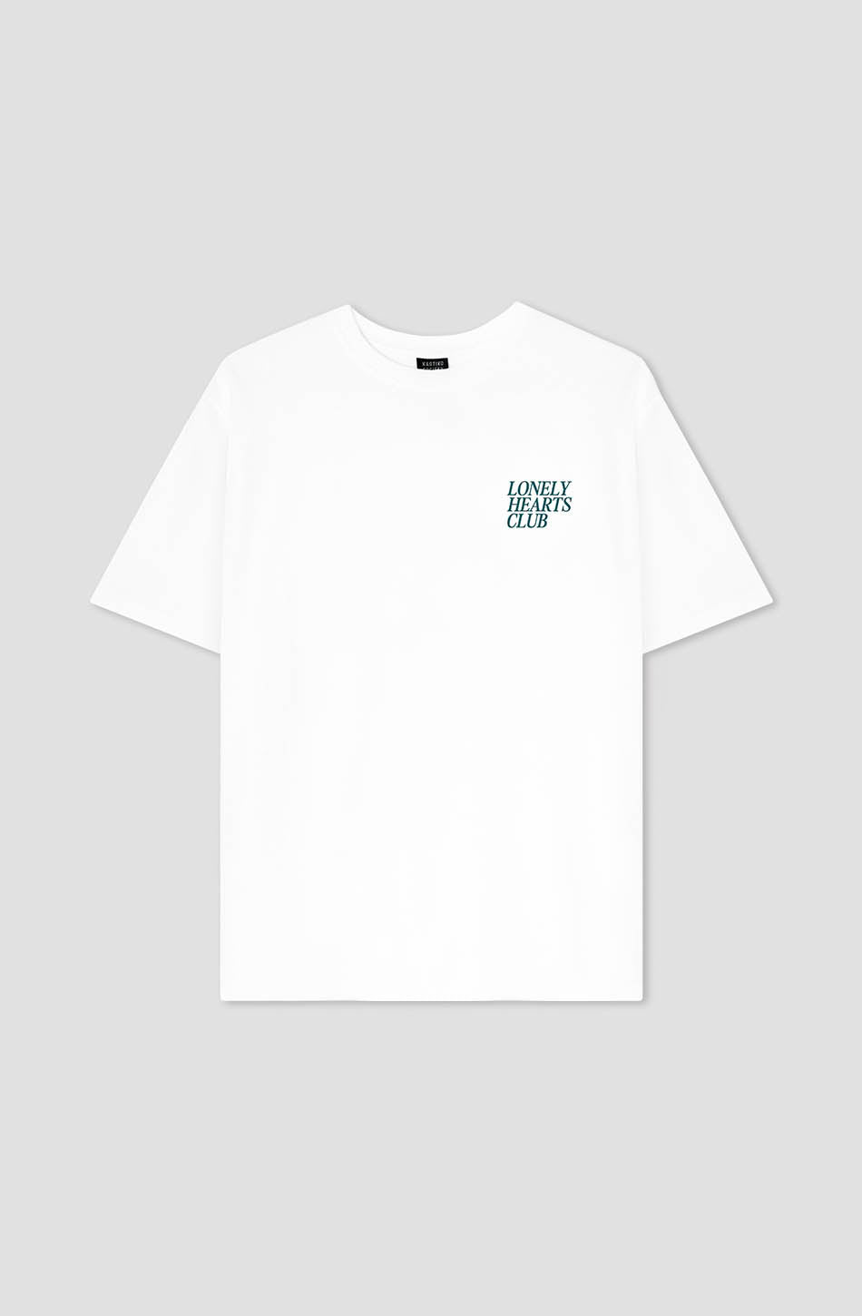Lonely Hearts Organic Cotton White T-shirt