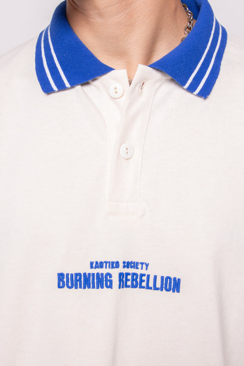 Polo Burning Rebellion Organic Cotton
