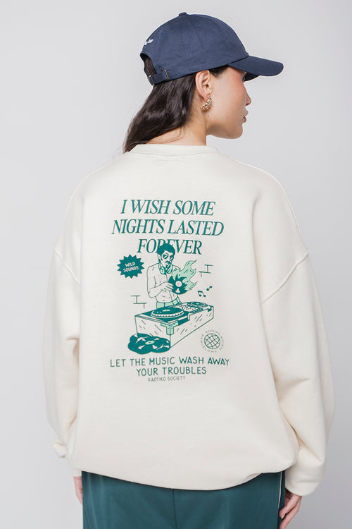 Sudadera DJ Music Organic Cotton