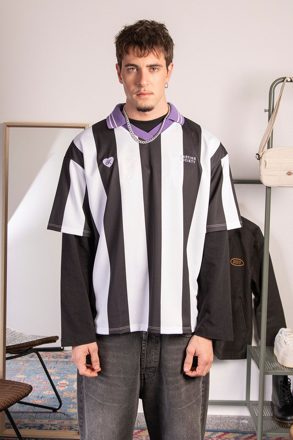 Polo Soccer Love My Drama Black/ White