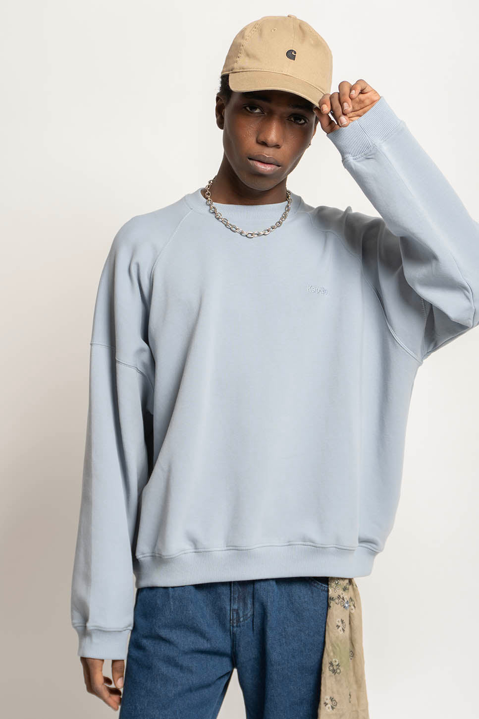 Sudadera Dante Interlock Iceberg