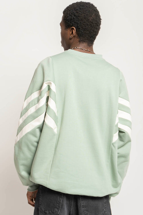 Sudadera Chad Fresh Green / Ivory