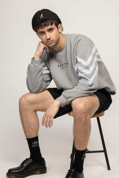 Sudadera Chad Grey Vigoré / White