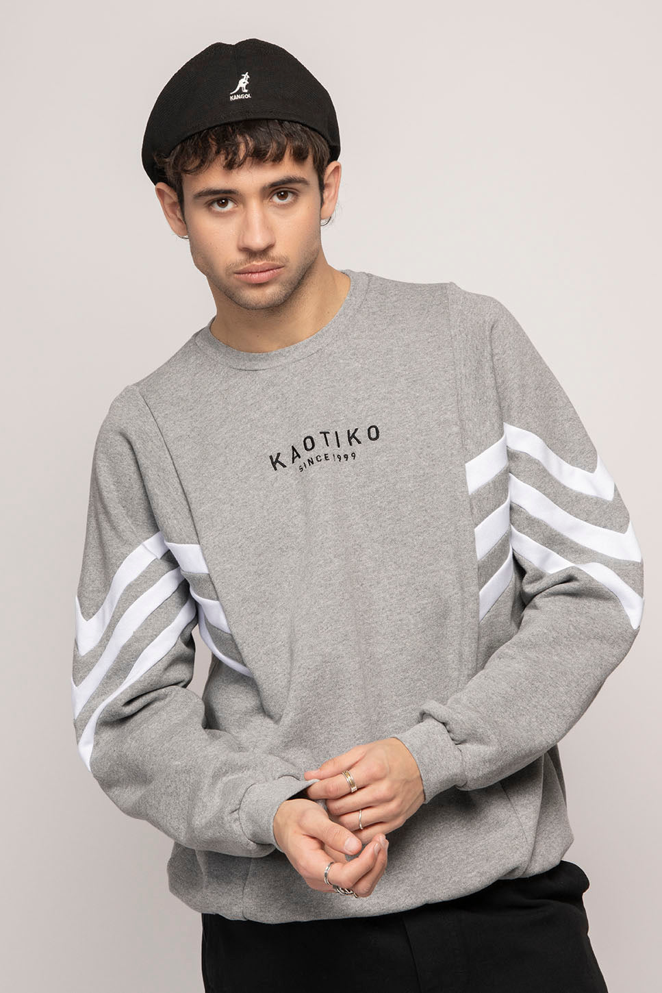 Sudadera Chad Grey Vigoré / White