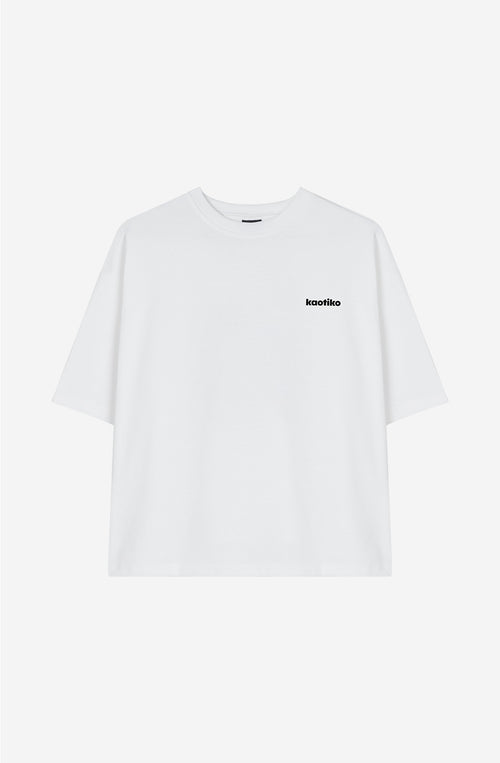 Branding Organic Cotton White T-shirt