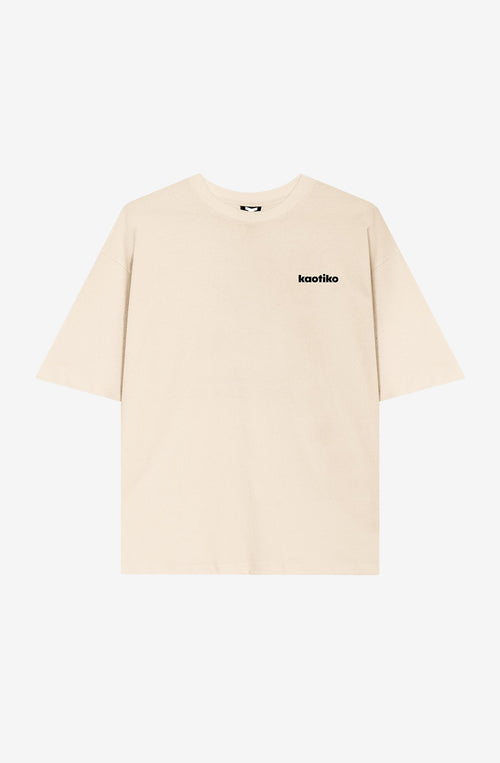 Camiseta Calvin Branding Cropped Yvory