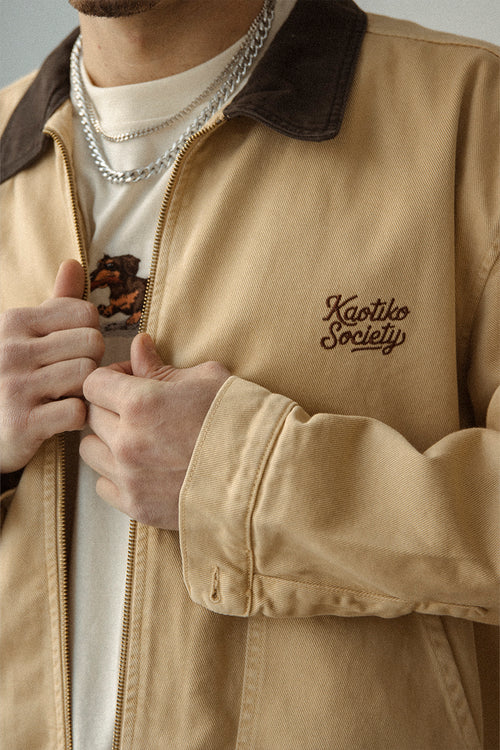 Indie Records Camel Jacket