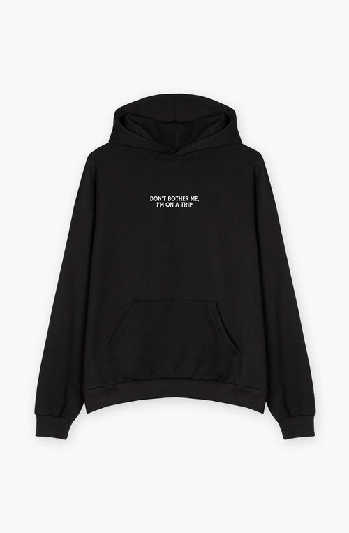 Sudadera Washed Busy Cupid Black