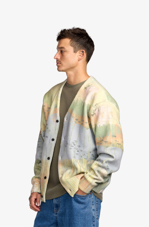 Cardigan RVCA Ed Archive