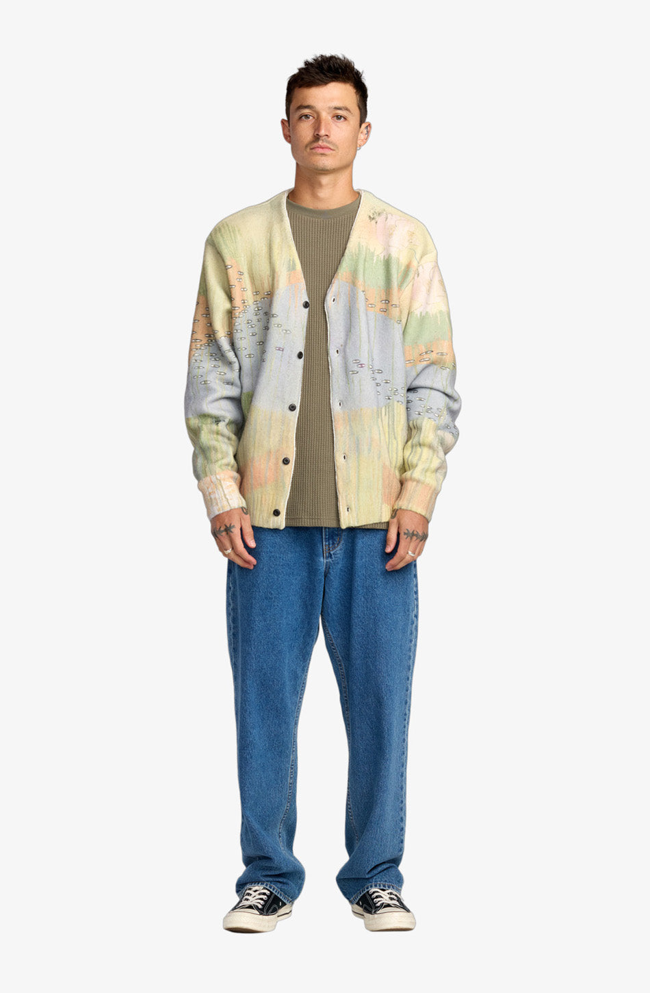 Cardigan RVCA Ed Archive