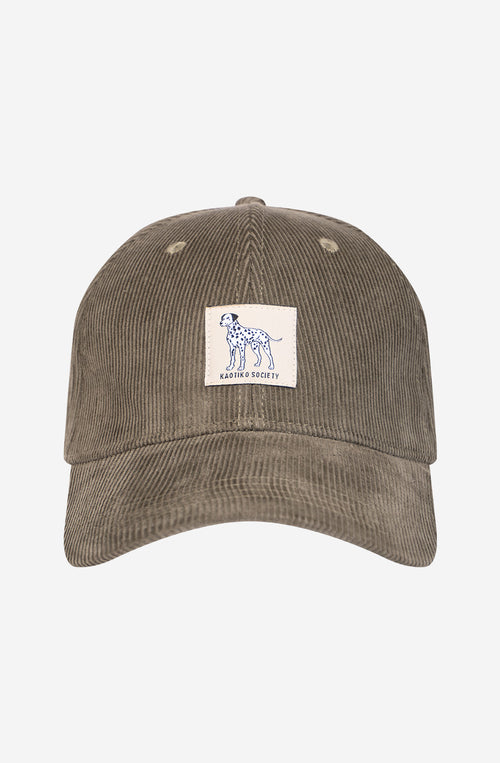 Gorra Corduroy Organic Dalmata Khaki