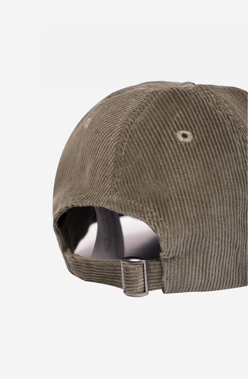 Gorra Corduroy Organic Dalmata Khaki