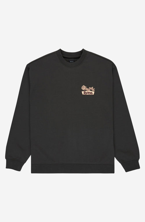 Sudadera RVCA Rose Sign C Pirate Black