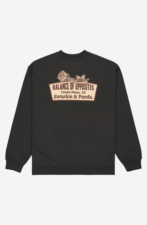 Sudadera RVCA Rose Sign C Pirate Black