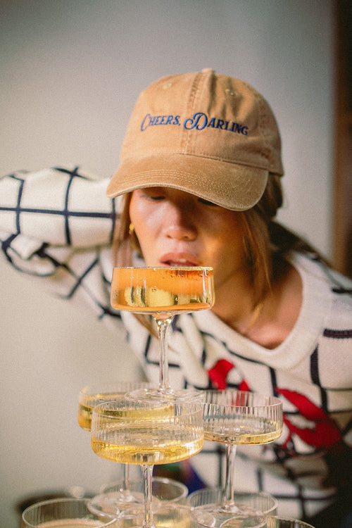 Gorra Cheers Darling Dark Camel