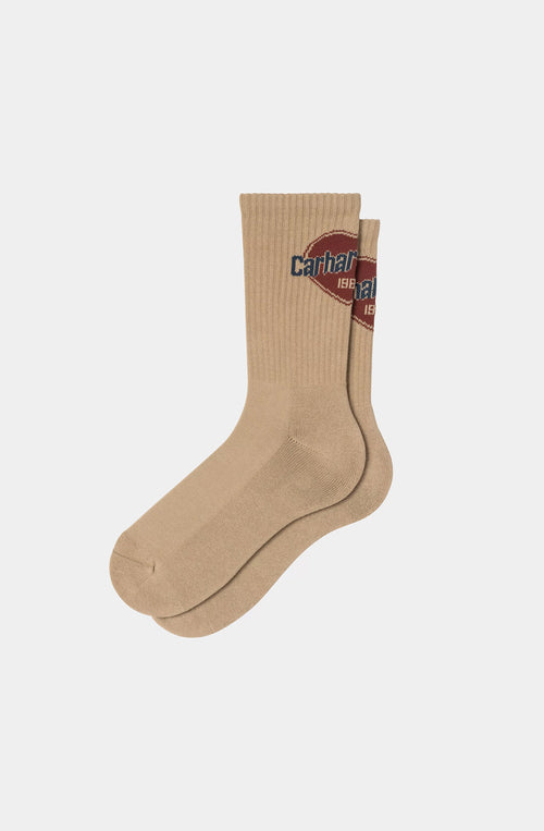 Carhartt WIP Growth Socks Dusty H Brown