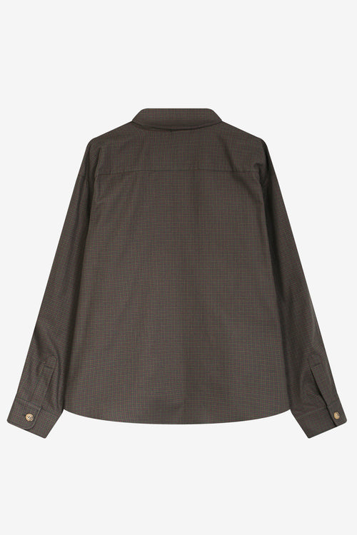 Camisa Cupid Love Potion Checked Brown