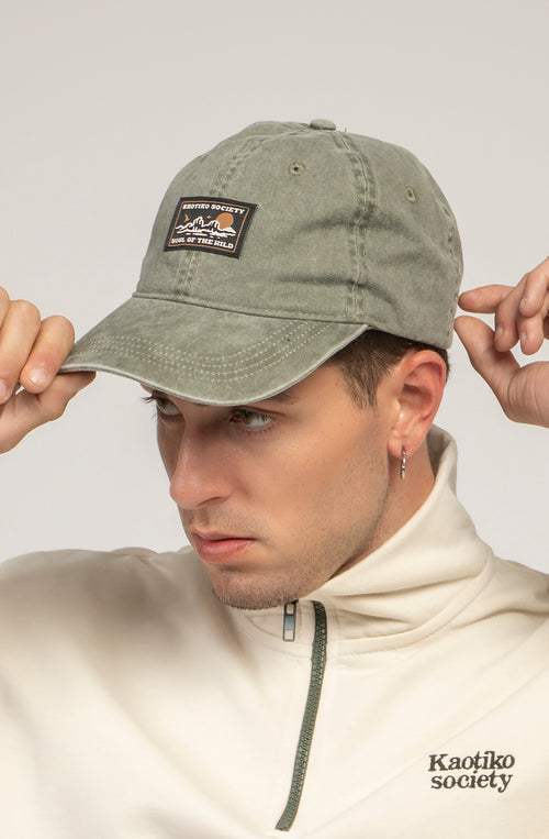 Gorra Organic Western Washed Khaki